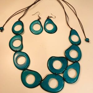 Tagua Nut Necklace/ Organic Jewelry